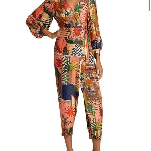 FARM Rio Multicolor Patterned Jumpsuit - Picture 2 of 6